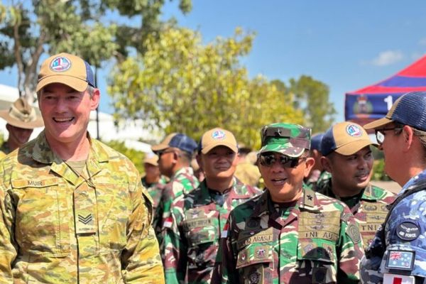 Militer Indonesia Penanggulangan Bersama Australia dan AS